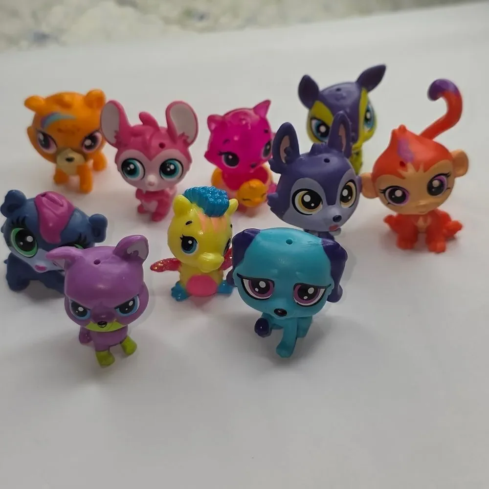 LPS Littlest Pet Shop Mini Animal Figurine Toy Bundle